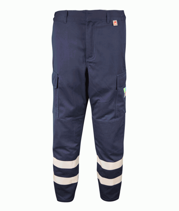 NOBEL: INHERENT FR ARC COMBAT TROUSER WITH FR HI VIS TAPES - TALL LEG