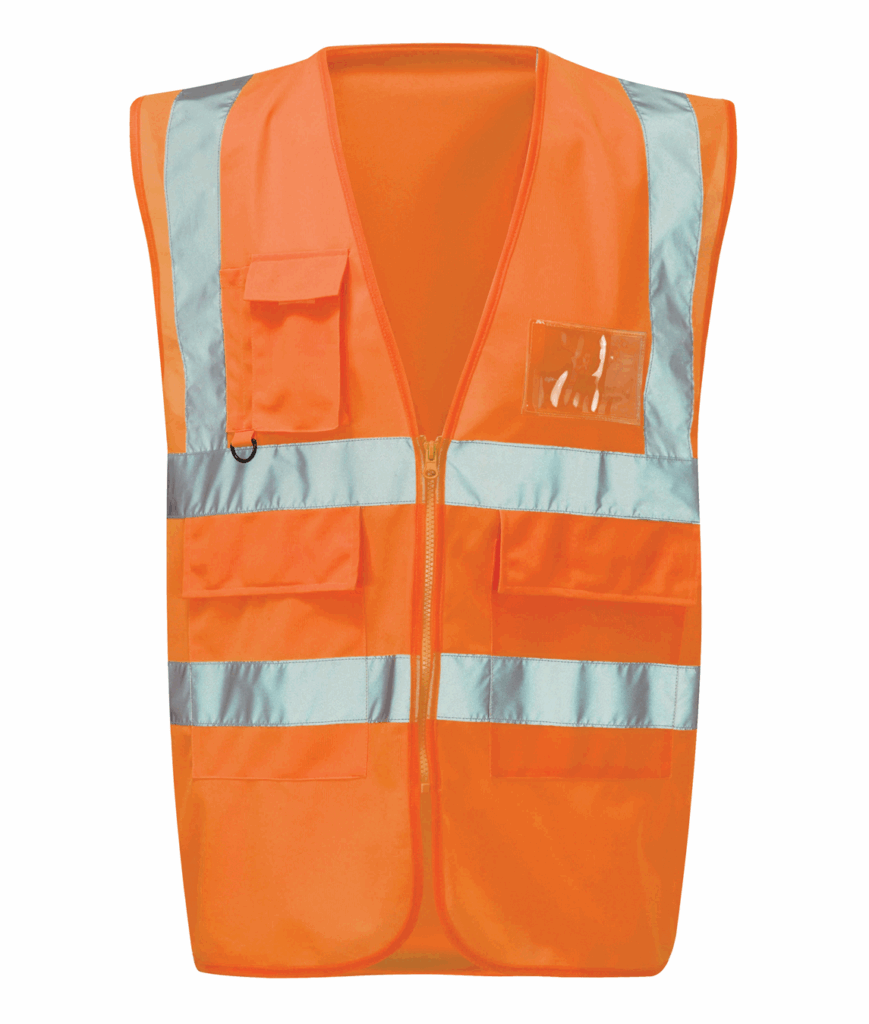 MILANESE: EXECUTIVE WAISTCOAT ORANGE
