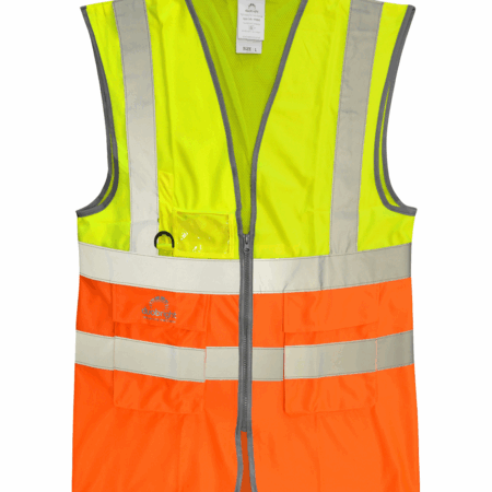 DHOW: HI-VIS TWO TONE WAISTCOAT - Image 6