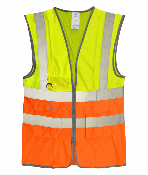 DHOW: HI-VIS TWO TONE WAISTCOAT