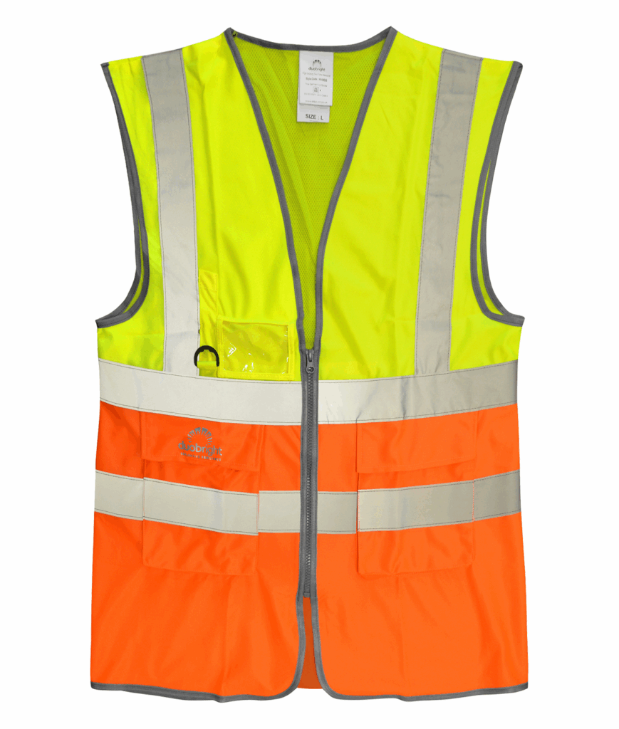 DHOW: HI-VIS TWO TONE WAISTCOAT