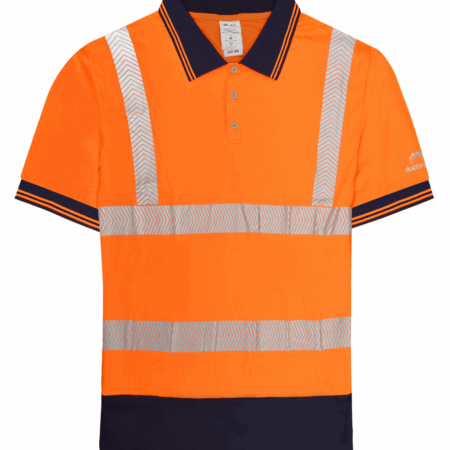 CRUISER: HI-VIS TWO-TONE SHORT SLEEVE POLO SHIRT