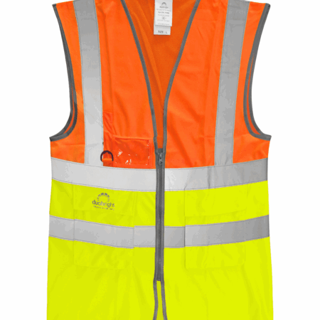 DHOW: HI-VIS TWO TONE WAISTCOAT - Image 5