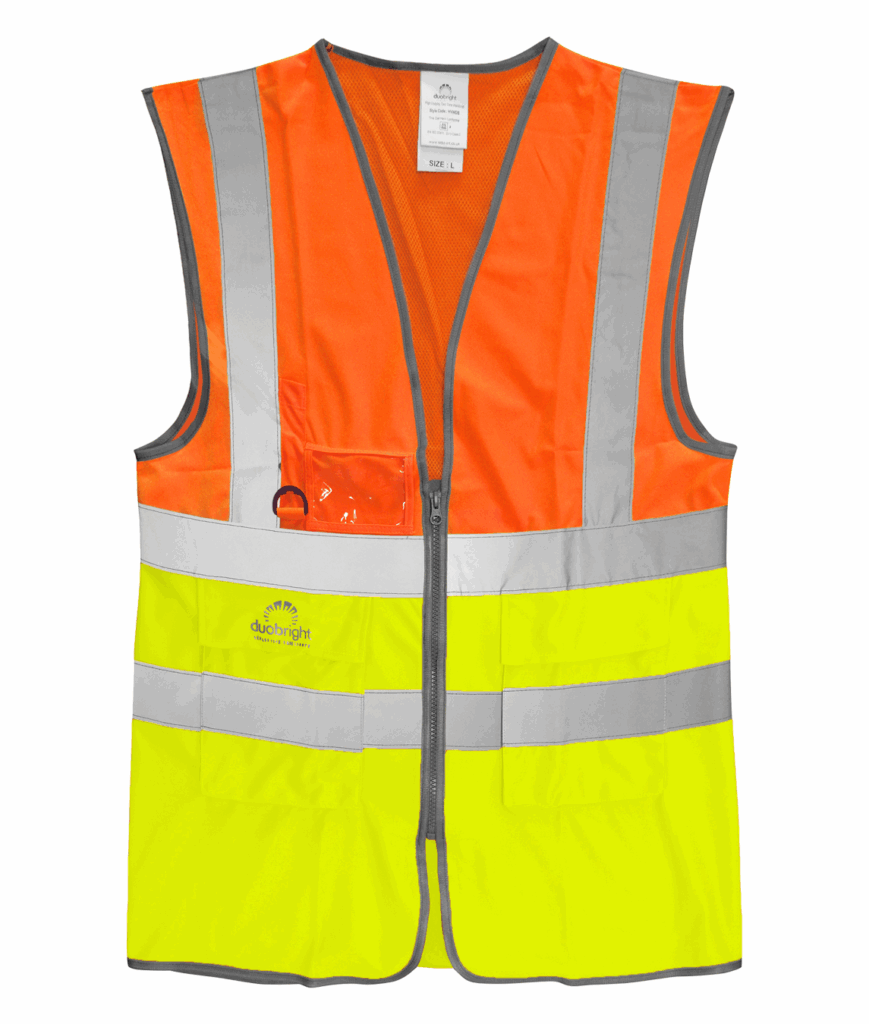 DHOW: HI-VIS TWO TONE WAISTCOAT