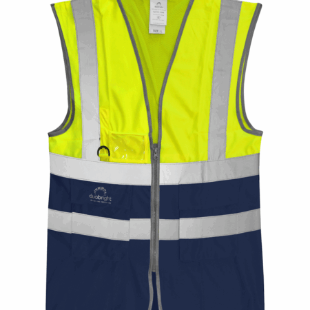 DHOW: HI-VIS TWO TONE WAISTCOAT - Image 7