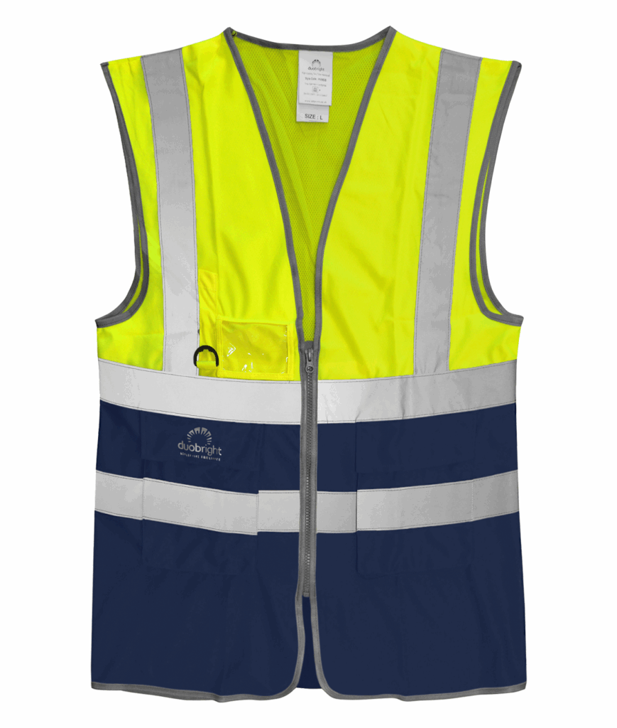 DHOW: HI-VIS TWO TONE WAISTCOAT