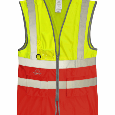 DHOW: HI-VIS TWO TONE WAISTCOAT - Image 3