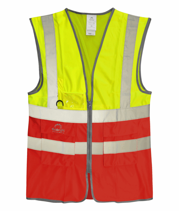 DHOW: HI-VIS TWO TONE WAISTCOAT