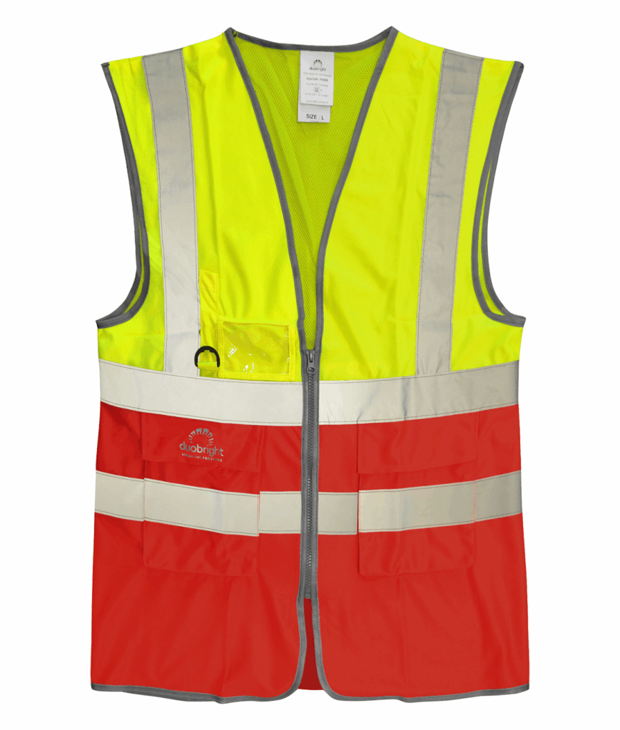 DHOW: HI-VIS TWO TONE WAISTCOAT