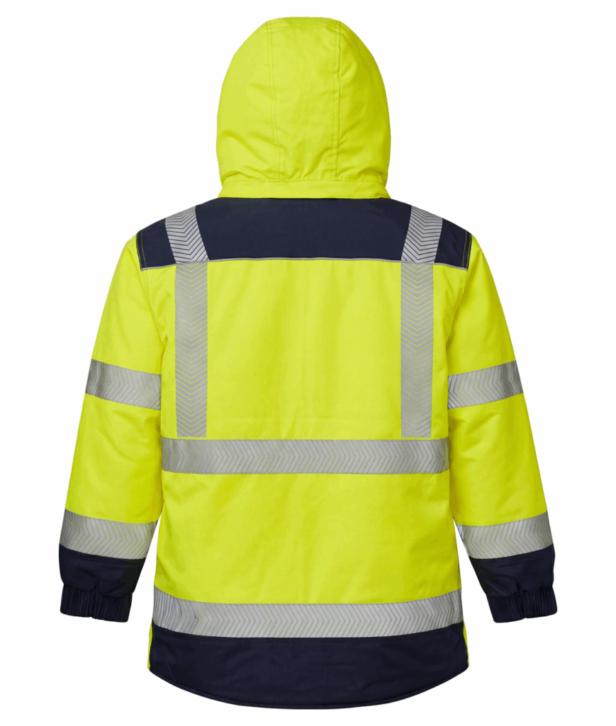 DREADNOUGHT: HI-VIS TWO-TONE LADIES WINTER JACKET
