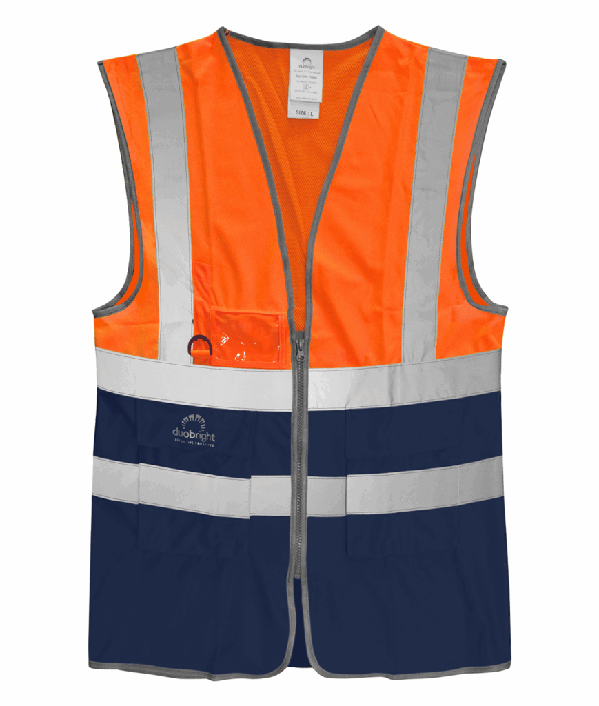 DHOW: HI-VIS TWO TONE WAISTCOAT