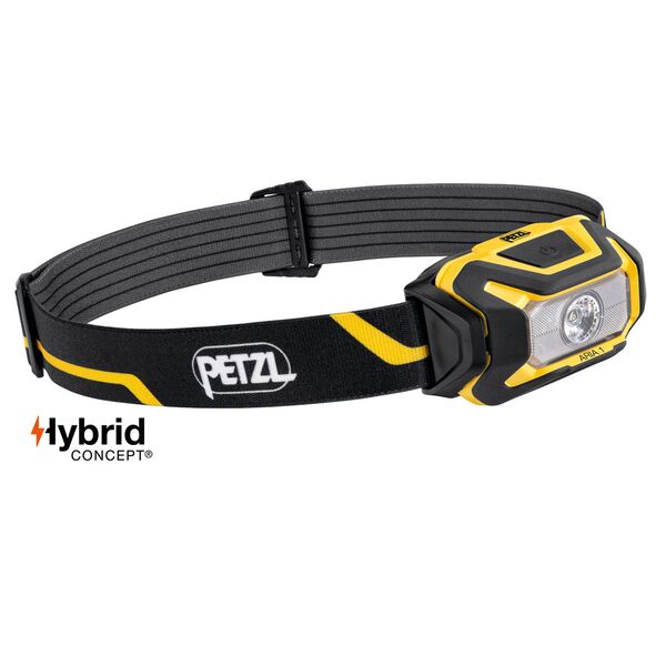 Petzl E069AA00 Aria 1 350 Lumen Head Lamp Black/Yellow