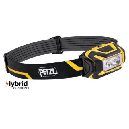 Petzl E070AA00 Aria2 Head Torch 450 Lumens Black/Yellow