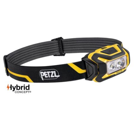 Petzl E071AA00 Aria2R Head Torch 600 Lumens Black/Yellow
