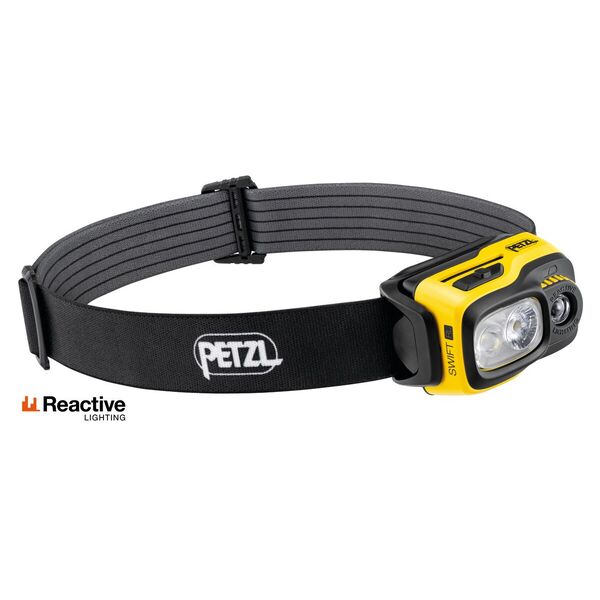 Petzl E810AB00 Swift Rl Head Torch 1100 Lumens Black/Yellow