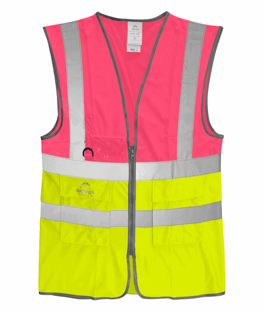 DHOW: HI-VIS TWO TONE WAISTCOAT
