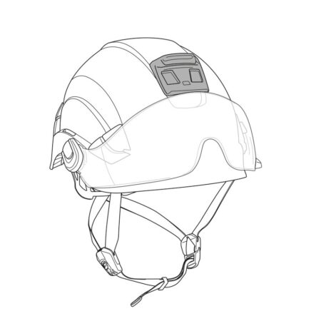 Petzl E073AB00 Helmet Adapt Adhesive Plate Headlamp Mount - Image 2