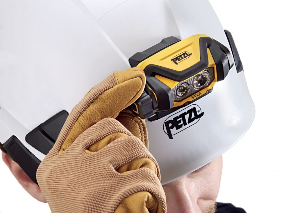 Petzl E120AA00 Pixa Boost Head Torch 450 Lumens Black/Yellow
