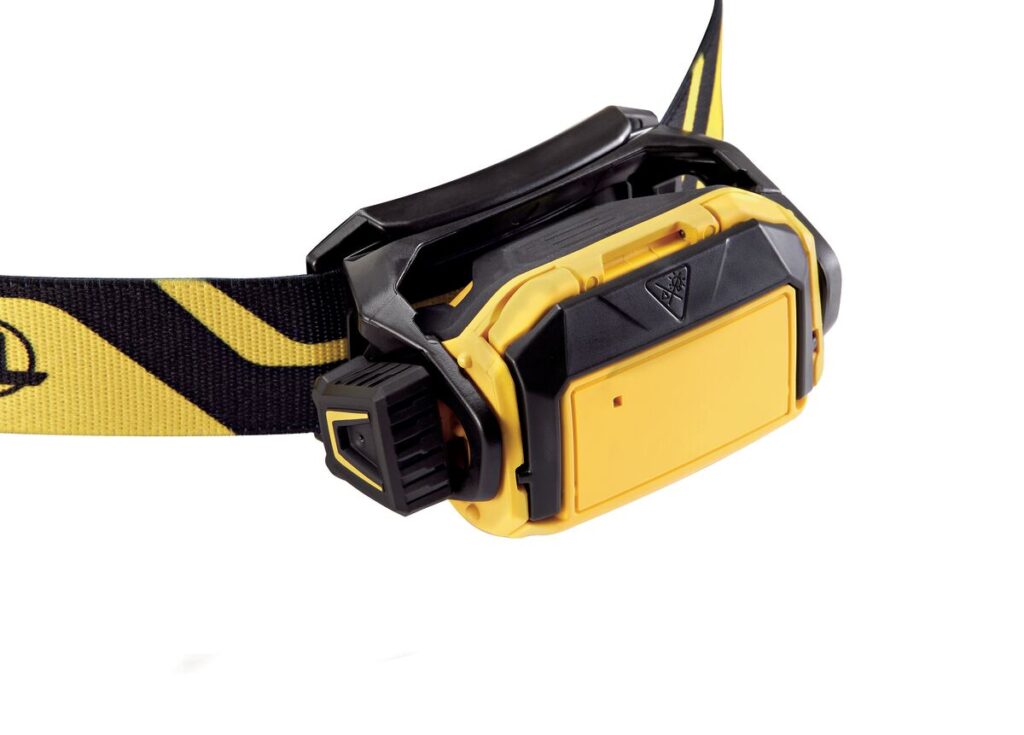 Petzl E120AA00 Pixa Boost Head Torch 450 Lumens Black/Yellow