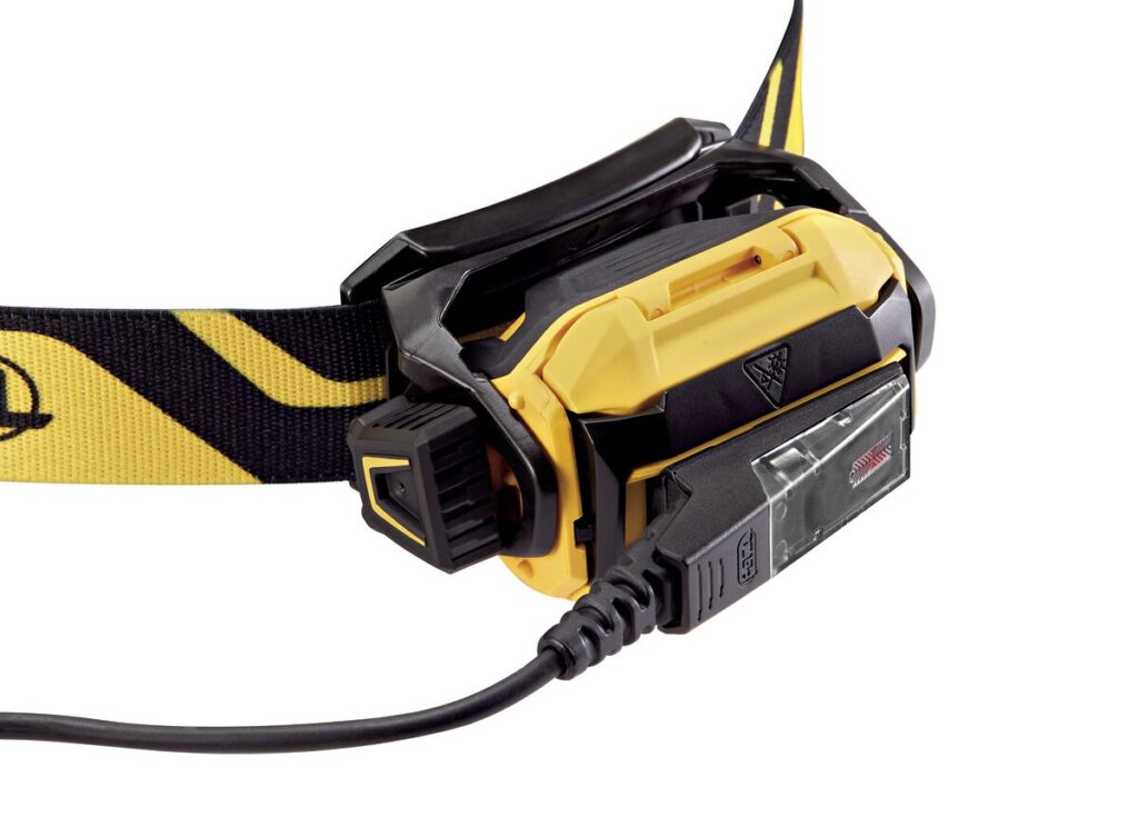 Petzl E120CA00 PIXA R Boost Head Torch 600 Lumens Black/Yellow