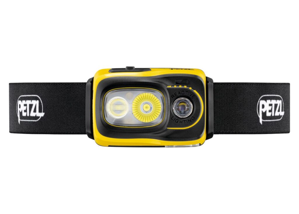 Petzl E810AB00 Swift Rl Head Torch 1100 Lumens Black/Yellow