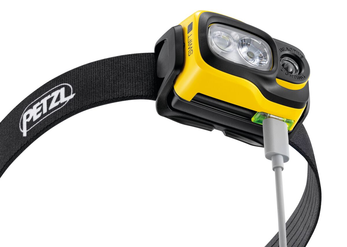 Petzl E810AB00 Swift Rl Head Torch 1100 Lumens Black/Yellow - Image 3