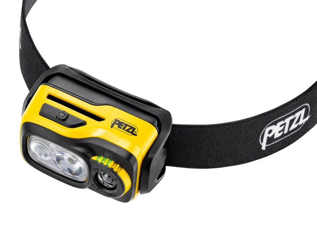 Petzl E810AB00 Swift Rl Head Torch 1100 Lumens Black/Yellow