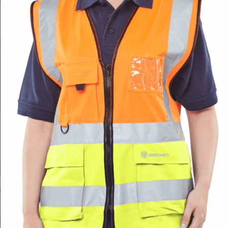 Beeswift Hi-vis Two Tone Executive Id Vest