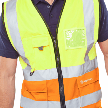 Beeswift Hi-vis Two Tone Executive Id Vest - Image 2