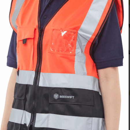 Beeswift Hi-vis Two Tone Executive Id Vest - Image 3