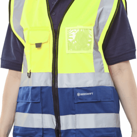 Beeswift Hi-vis Two Tone Executive Id Vest - Image 6