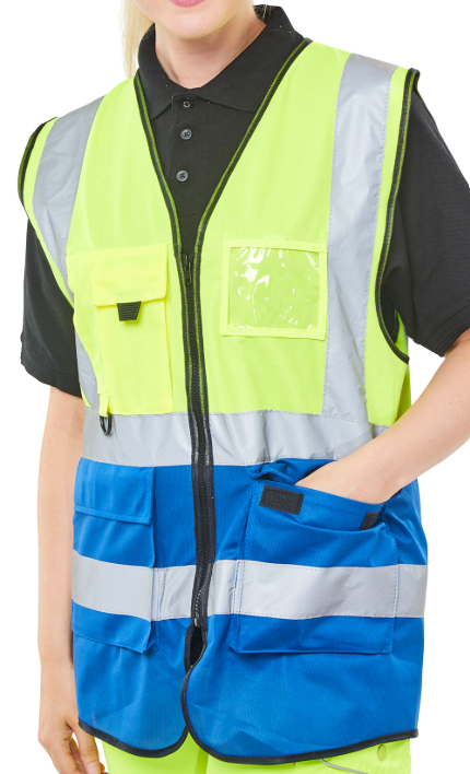Beeswift Hi-vis Two Tone Executive Id Vest