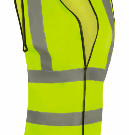 Beeswift Womens Hi-vis Waistcoat Saturn Yellow Item Code: WWCSY