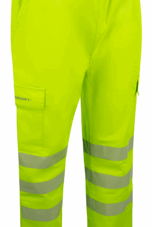 Beeswift Stormwear Womens Hi-vis Overtrouser - Image 2