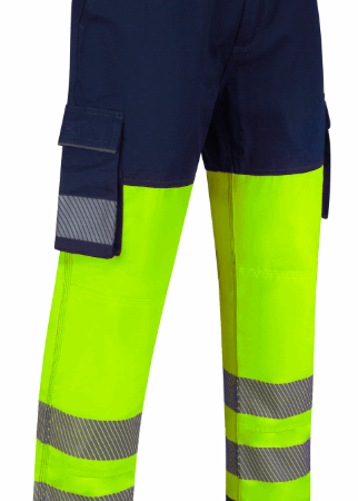 Beeswift Guardian Hi-vis Safety Combat Trousers - Image 2