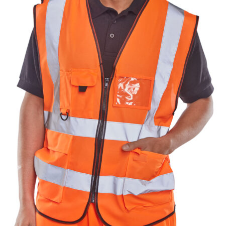 Beeswift Hi-vis Executive Id Vest