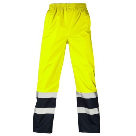 Supertouch  Hi Vis Yellow 2 Tone Overtrousers 401491
