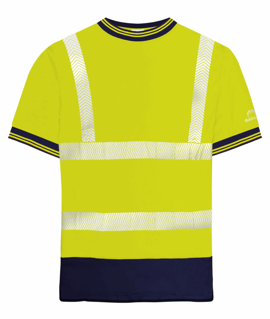 LASER: HI-VIS TWO-TONE SHORT SLEEVE TEE SHIRT
