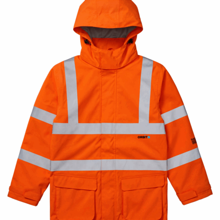 CYCLONE: HI-VIS JACKET 100% POLYESTER MESH LINING