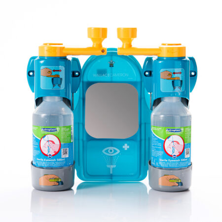 Wallace Cameron Small Twist ‘n’ Open Eye Wash Station