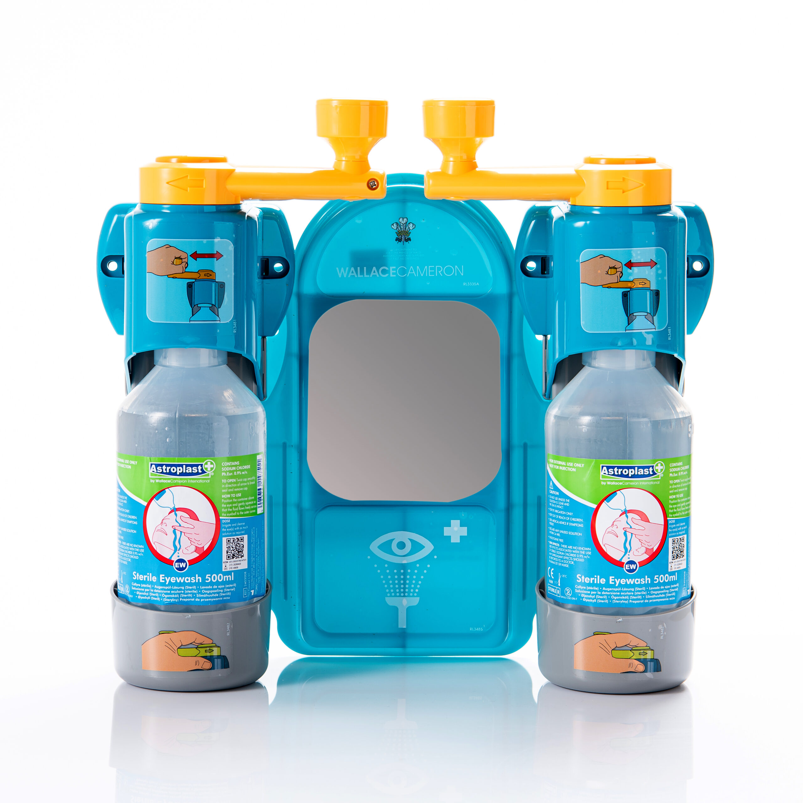 Wallace Cameron Small Twist ānā Open Eye Wash Station