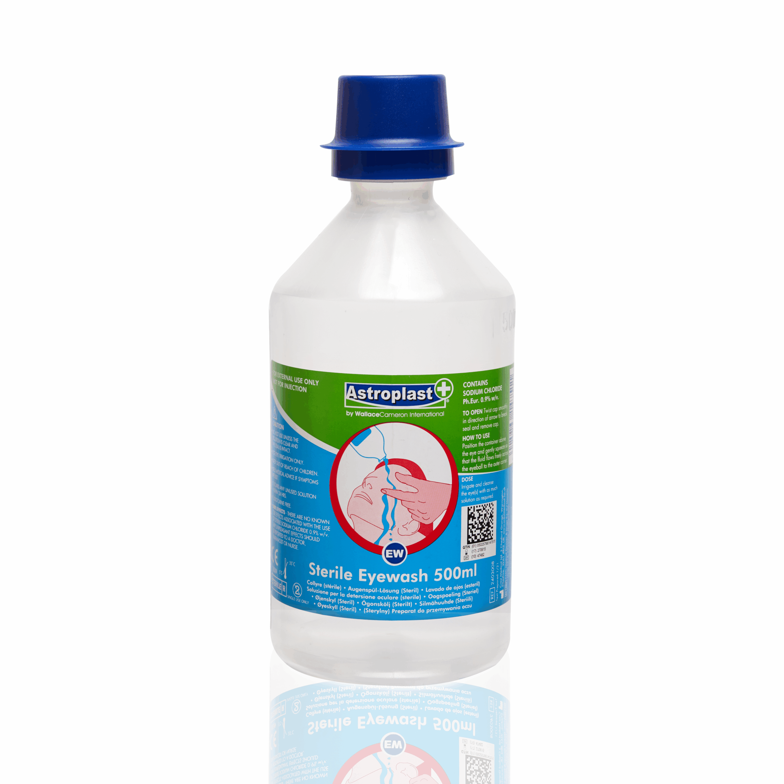 Wallace Cameron 500ml Eye Wash Bottle