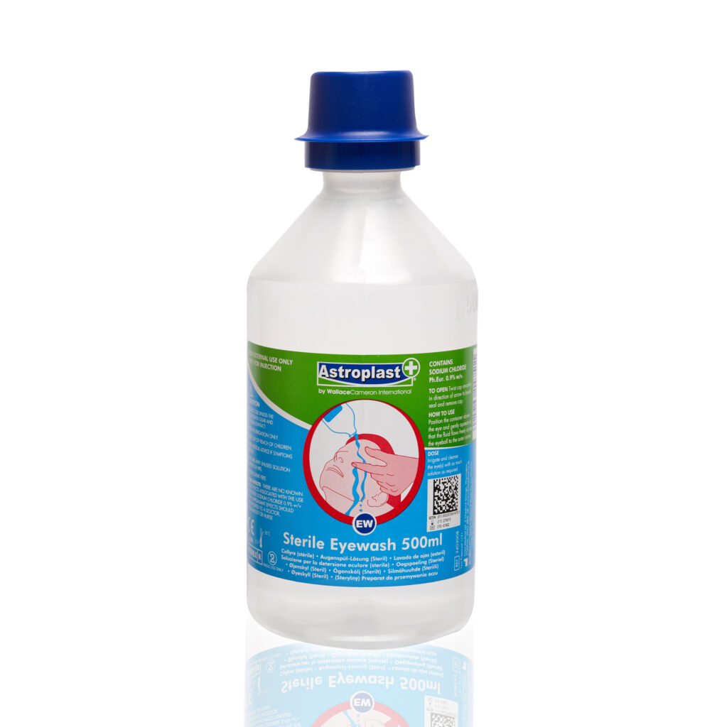 Wallace Cameron Twist ‘n’ Open 500ml Eye Wash Bottles