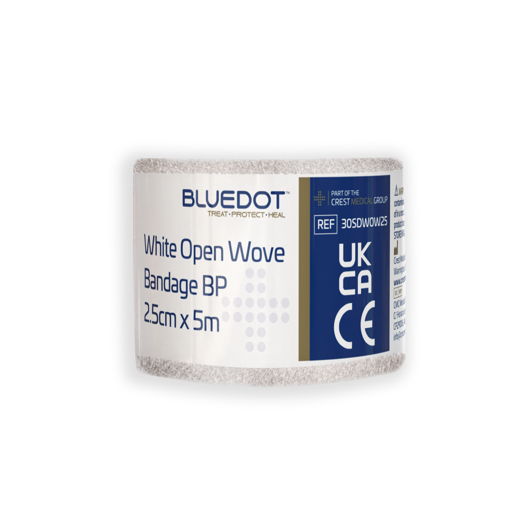 Blue Dot 2.5cm x 5m WOW Bandage