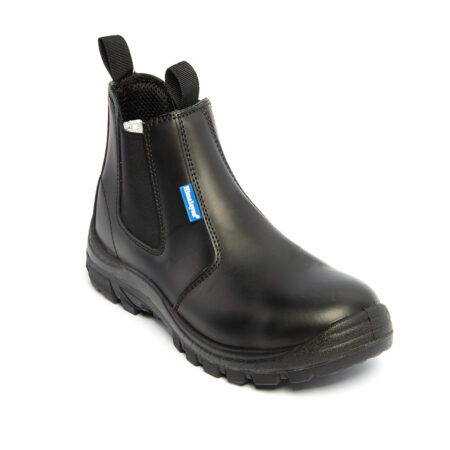 Himalayan 2602 Black Leather Safety Dealer Boot