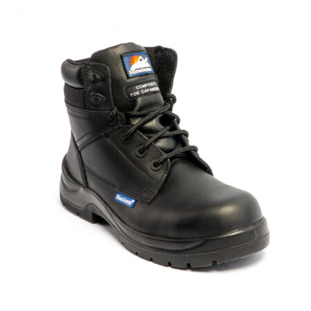Himalayan 5114 HyGrip Composite Black Leather Safety Boot