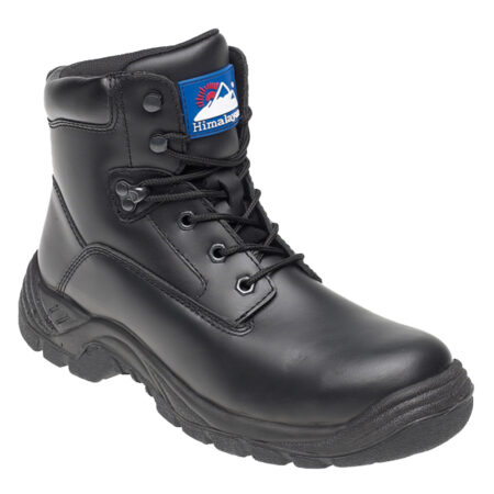 Himalayan 5070 Black Leather Safety Boot