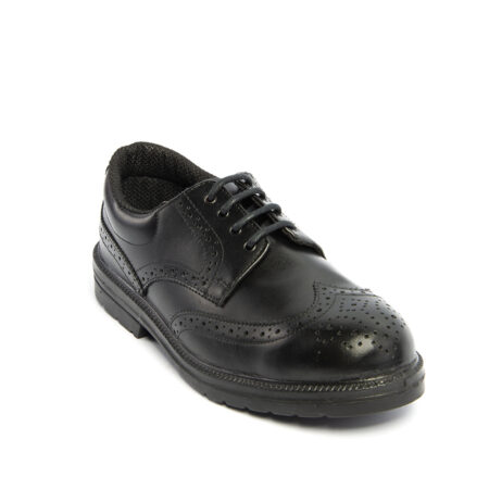 Himalayan 912C Formal Black Leather Brogue Safety Shoe