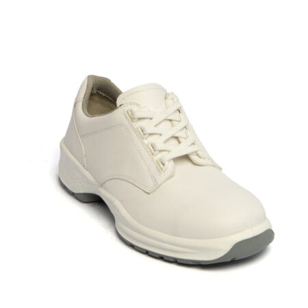 Himalayan 9951 White Microfibre Lace Safety Shoe