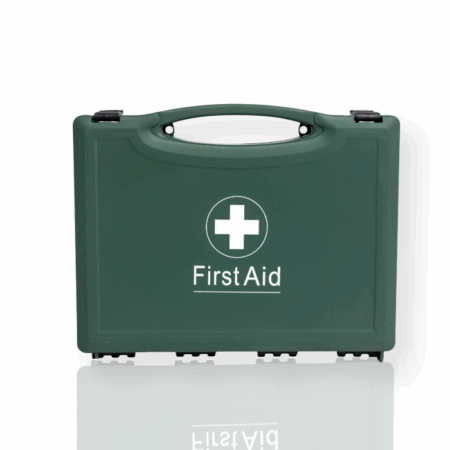 Blue Dot PCV First Aid Kit in Green Box